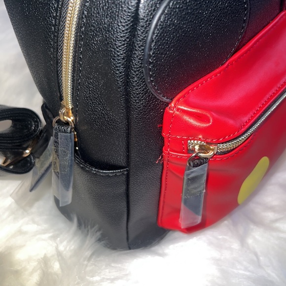 DISNEY SET MICKEY AND MINNIE BACKPACKS PLUS FREE WALLET! - Picture 12 of 17